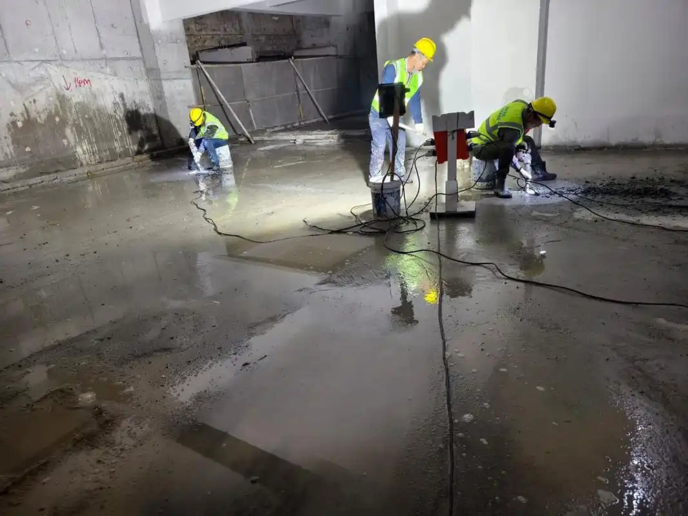 焦作解放区地下室堵漏